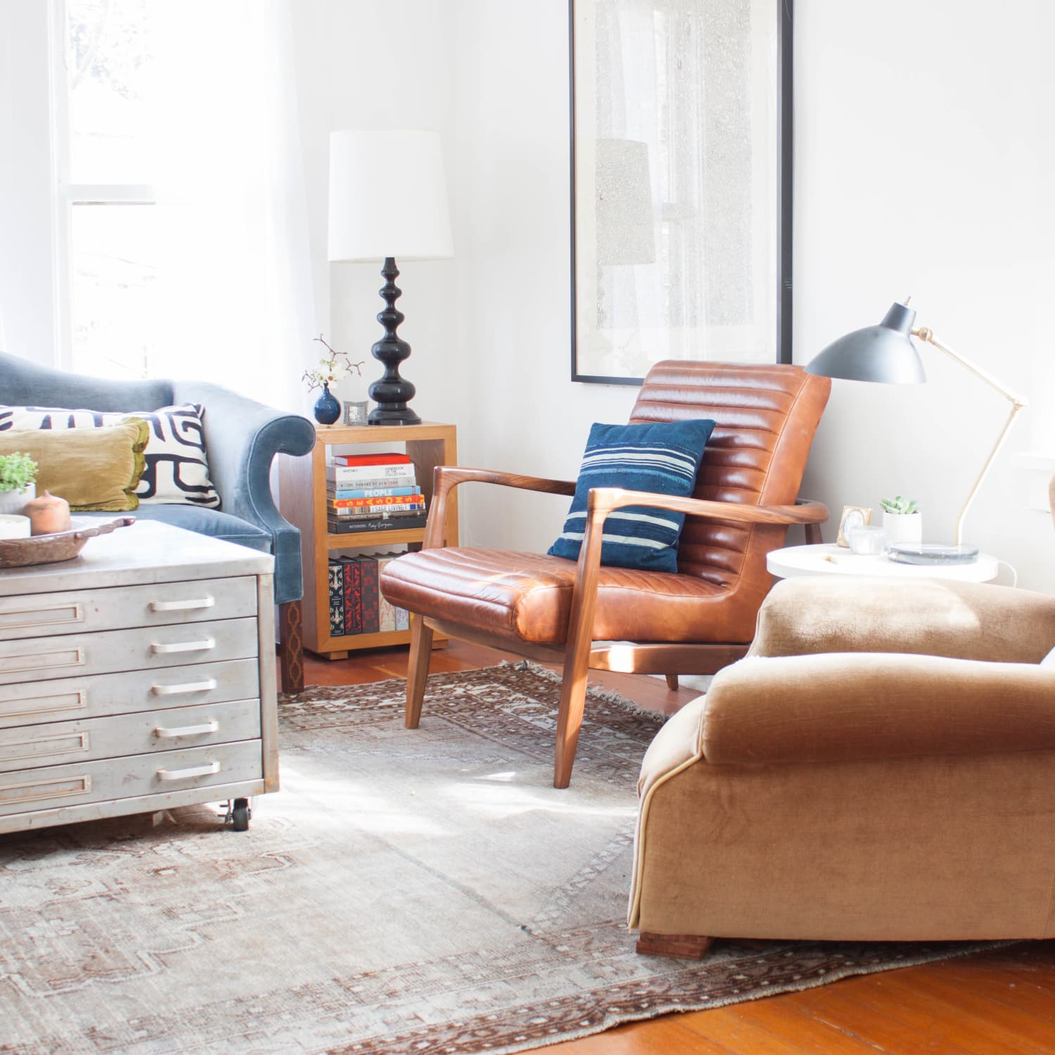 Nightstand in shop living room